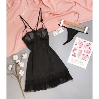 Váy sexy lụa satin cao cấp quảng châu