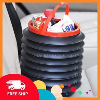 [ SALE SỐC ] [Flash sale] Thùng gấp gọn mini để rác co giãn trên ô tô, thùng rác tiện lơi. Sản phẩm có sẵn.