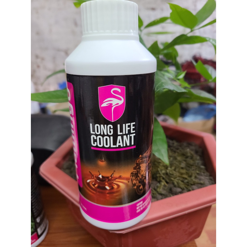 Chai Nước làm mát động cơ ô tô Flamingo Long Life CooLant F109R