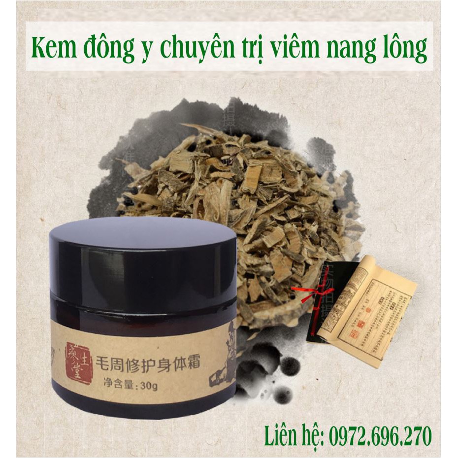 Kem bôi viêm nang lông - viêm lỗ chân lông [ Cực hiệu quả ]