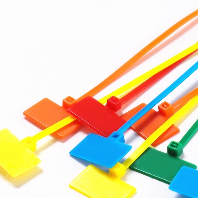 Marker tie with 6 colors, 100pcs/bags