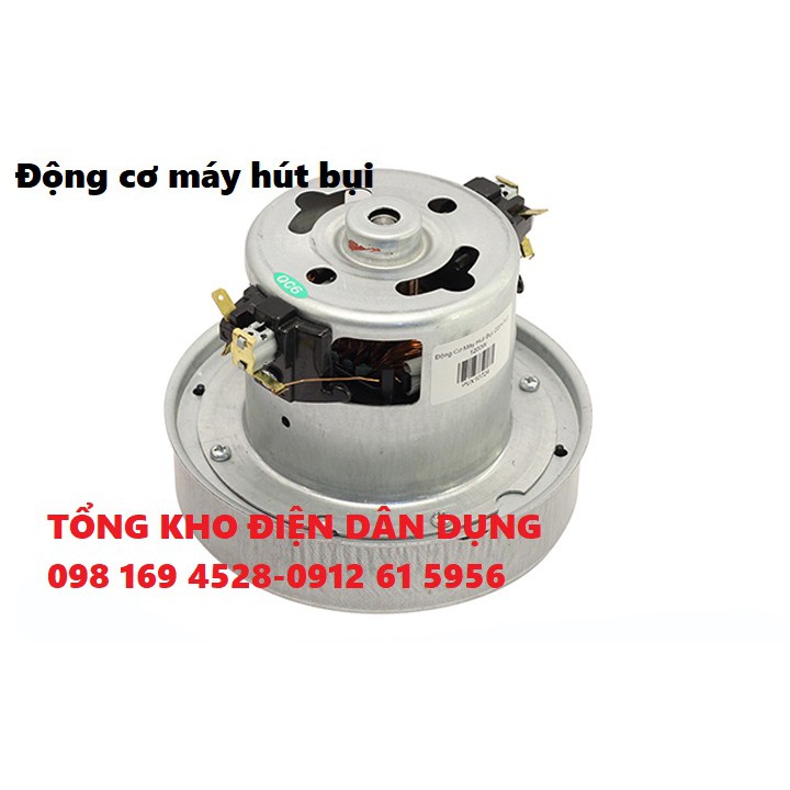 [SỈ LẺ] Động Cơ Máy Hút Bụi 220VAC 1200W 1300W 1400W có bảo hành, hàng chính hãng