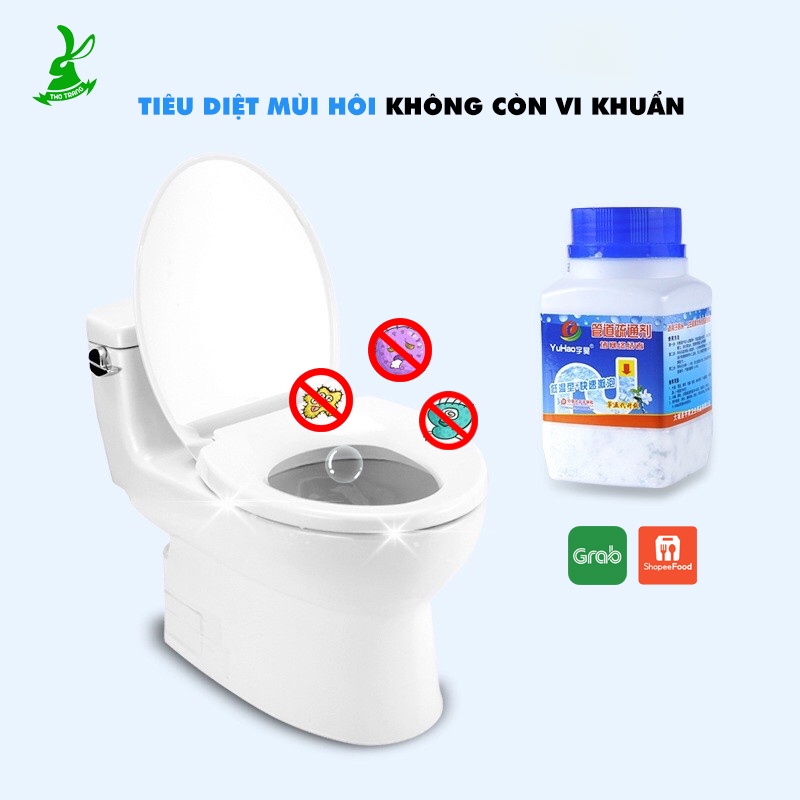 Bột Thông Cống, Bồn Cầu, Lavabo Cực Mạnh YUHAO Siêu Thần Thánh 268G Thế Hệ Mới