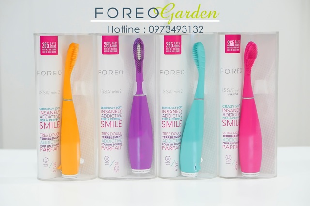 Bàn chải điện Foreo ISSA MINI 2 - Bàn chải cho cả trẻ em và người lớn