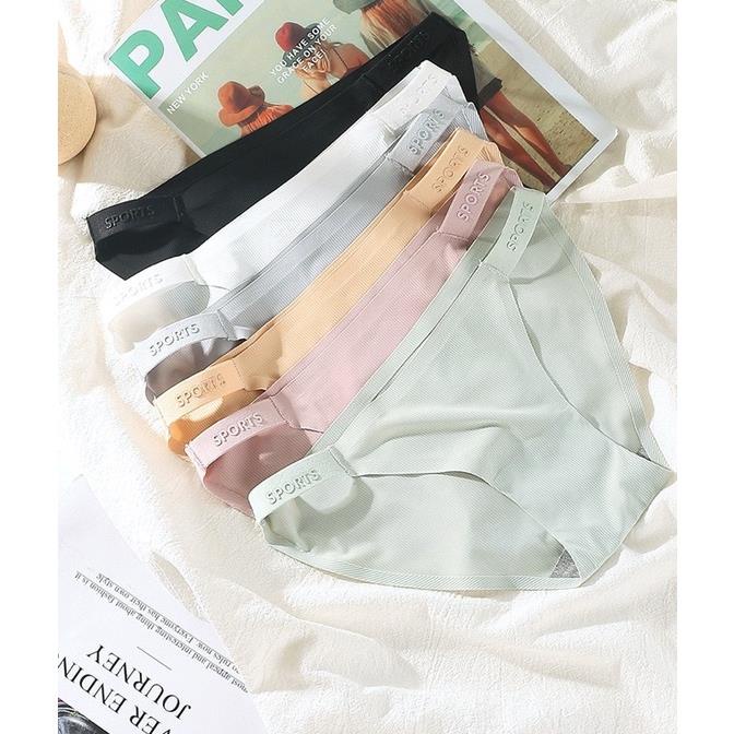 💗 Quần Lót Nữ Wannale Su Gân Tăm Tàng Hình Chữ SPORT Thể Thao 9026 💗