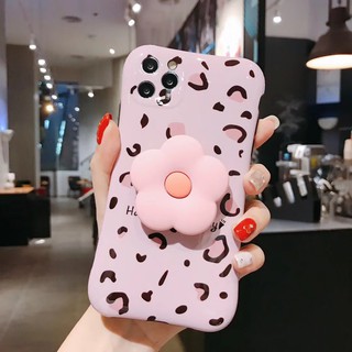 Ốp điện thoại màu hồng thời trang kèm giá đỡ cho iPhone 7 8 Plus X XS XR XS MAX 11 11 PRO 11 PRO MAX