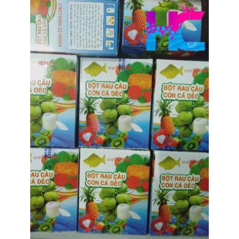 Bột rau câu con cá dẻo - dùng làm thạch - hang_chuan