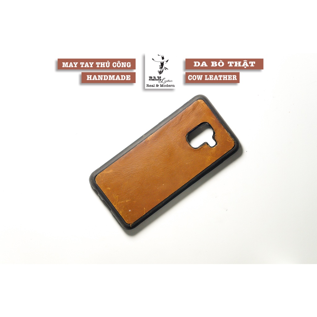 Ốp Lưng SAMSUNG A5 2018 Da Bò Thật RAM Leather