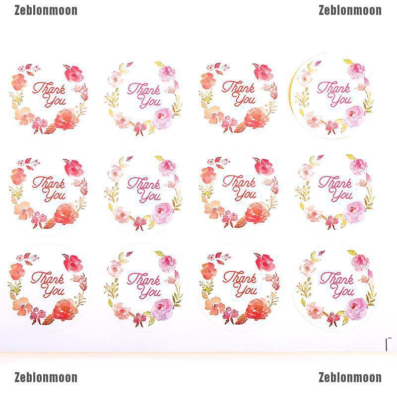 & Moon 120 Nhãn Dán Đóng Gói Cảm Ơn