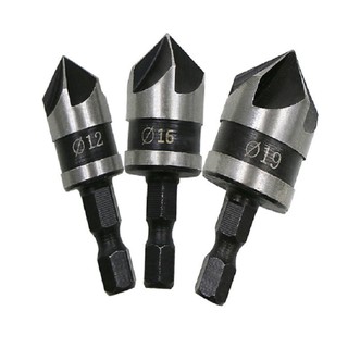 Bộ 3 mũi khoan khoét lỗ âm vít