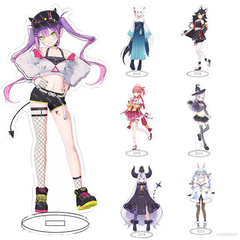 Mô hình nhân vật anime Amane Kanata Hoshimati Suisei Houshou Marine Tokino bằng acrylic