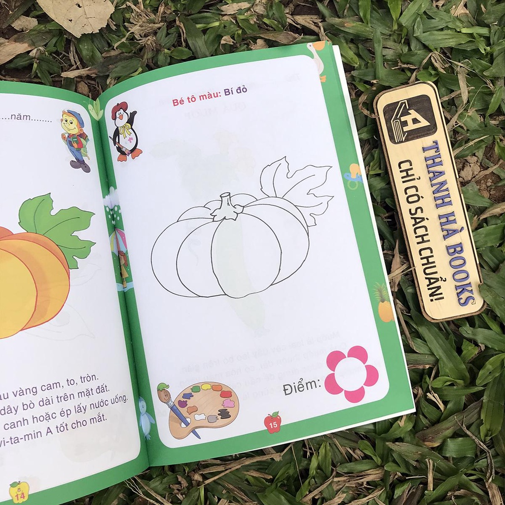 Sách - Bé Tô Màu Và Làm Quen Với Môi Trường - Dành cho trẻ từ 4-6 tuổi (lẻ tùy chọn)