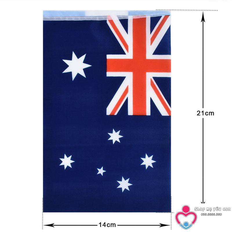 Dây 100 Cờ Các Nước - Cờ dây Quốc Kỳ các nước