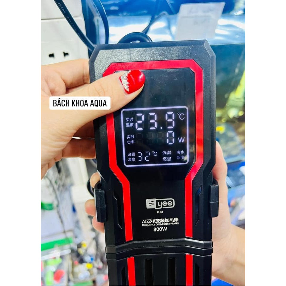 Sưởi cho bể cá cao cáp YEE - 500w - 800w - 1000w - 1200w