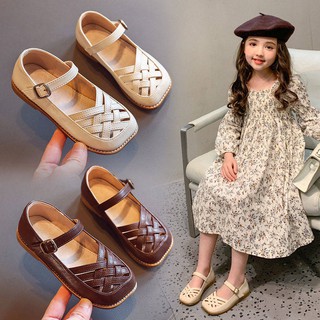 Cô gái mới Giày công chúa đế mềm hoang dã tên dán