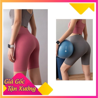 Quần lửng tập gym yoga thể thao lưng cao nâng mông tôn dáng Cực đẹp Q14