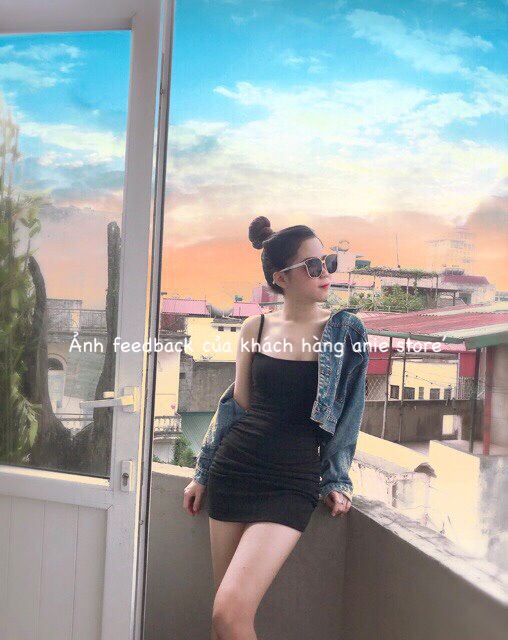 [Mã WARN10 giảm 10k đơn 50k] Váy Body Nữ 🦋 Đầm ôm 2 dây dúm eo dáng ôm 2 màu 🦋 | BigBuy360 - bigbuy360.vn