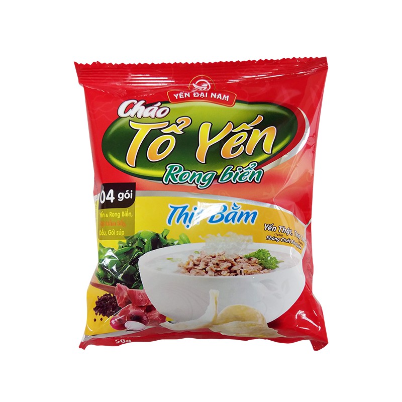 Cháo Yến Rong Biển Thịt Bằm