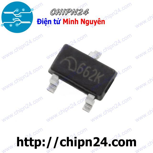 [10 CON] IC XC6206 SOT23-3 (Hàng Tốt) (ME6206A33M3G ME6206 6206 662K 3.3V 2% chịu được 6V)