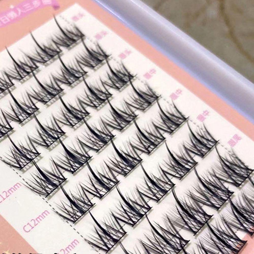 Hộp Lông Mi Giả Nối Mi Thủ Công Tự Nhiên Thích Hợp Cho Người Mới Bắt Đầu