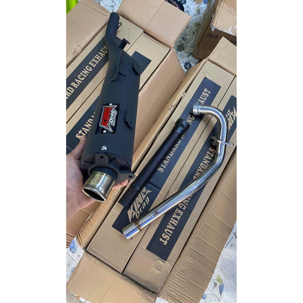 Pô Tăng King Drag Dáng Zin Exciter 150, Mẫu Mới Nhất 2020
