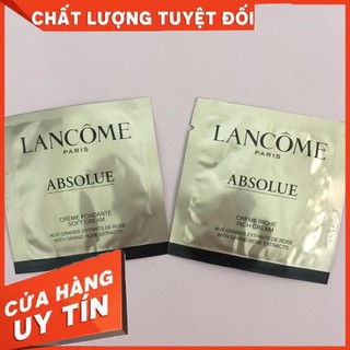 Kem dưỡng tái tạo da Lancome Absolue Soft Cream [1ml]x[combo 10 gói]
