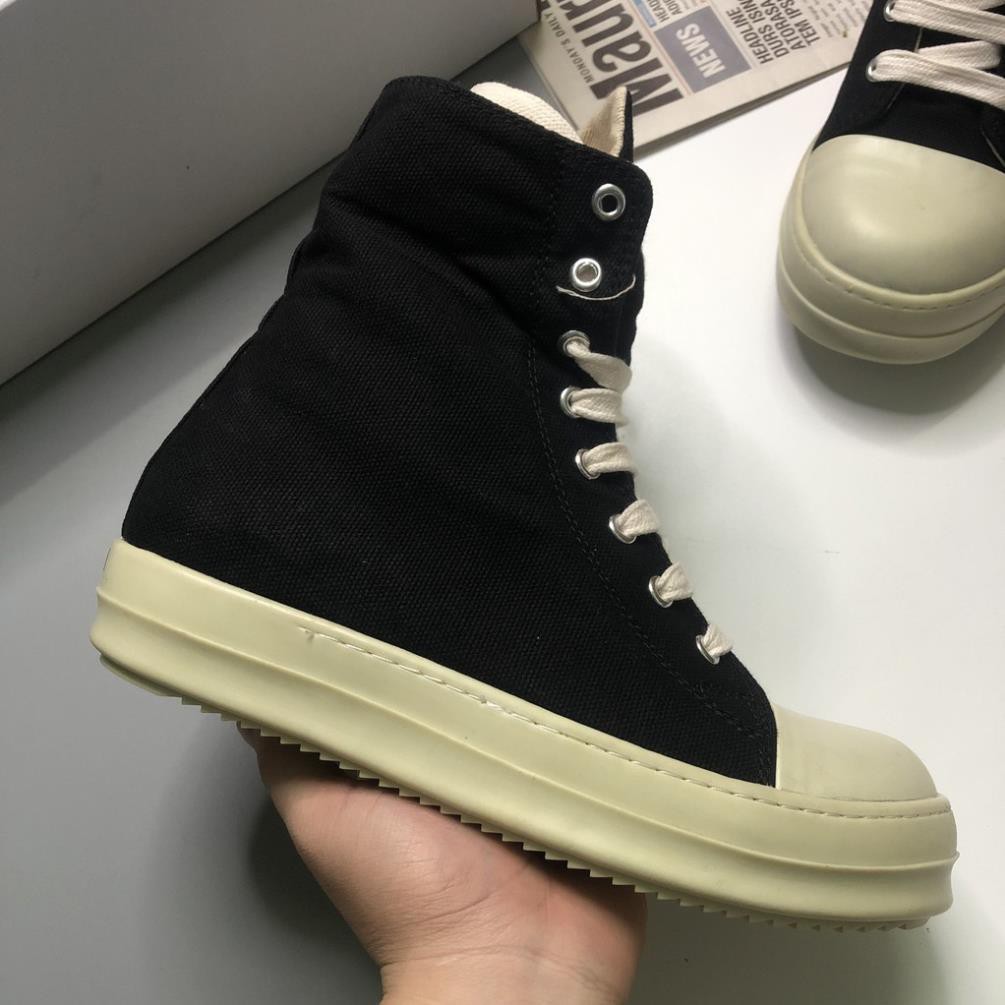 [BÁN CHẠY NHẤT SHOPEE] Giày Sneaker Rick OW Cao Cổ, Đế Thơm Hương Vani Full Bill Box | ROCT001