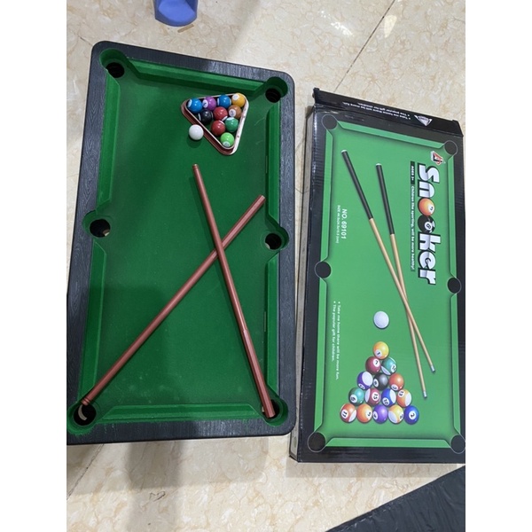 Bàn bia cho cả gia đình - bộ bi da Snooker