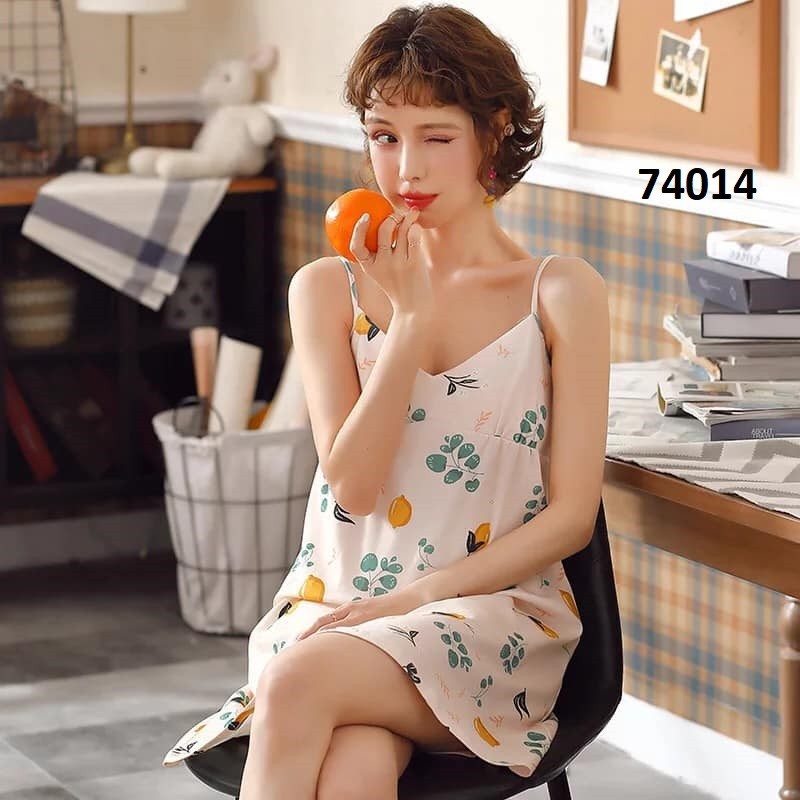 N74003 -  đầm mặc nhà nữ hè hàng nhập