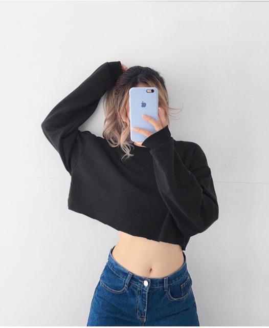 Croptop sweater