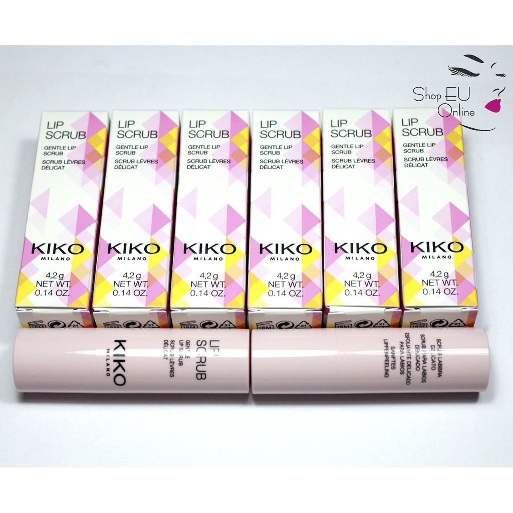 TẨY DA CHẾT cho MÔI KIKO - LIP SCRUB - Made in Italy - kiko milano