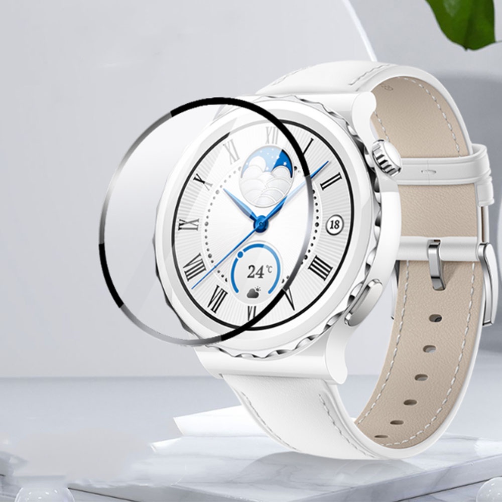 Miếng Dán 3D Bảo Vệ Màn Hình Cho Đồng Hồ Thông Minh Huawei Watch GT 3 Pro 46mm 43mm GT2 42mm Smart For Honor GS3 Ốp