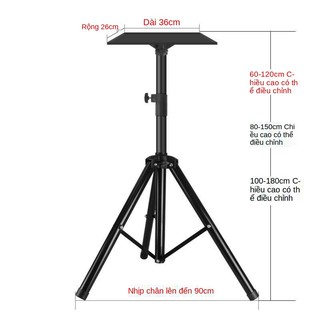 Máy chiếu giá đỡ sàn nhà Chân máy có khay Tam giác Kệ kê Polar Cơm Nut Máy chiếu để bàn