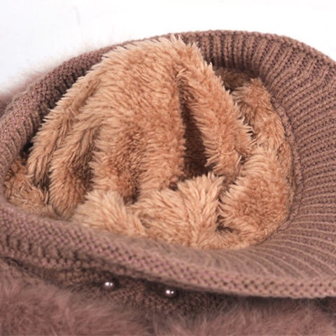 Nón Len Giữ Ấm Mùa Đông Cho Phụ Nữ Trung Niên 60