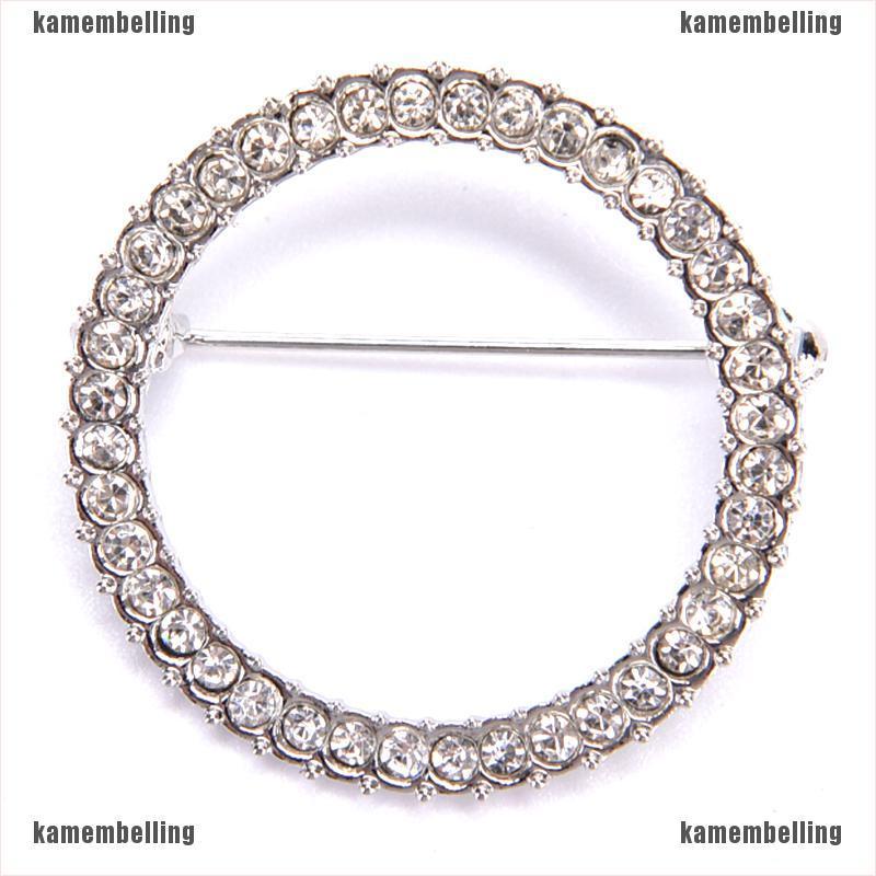 Phụ Kiện Giá Đỡ Kẹp Pha Lê Tròn Đơn Giản Cho Nữ