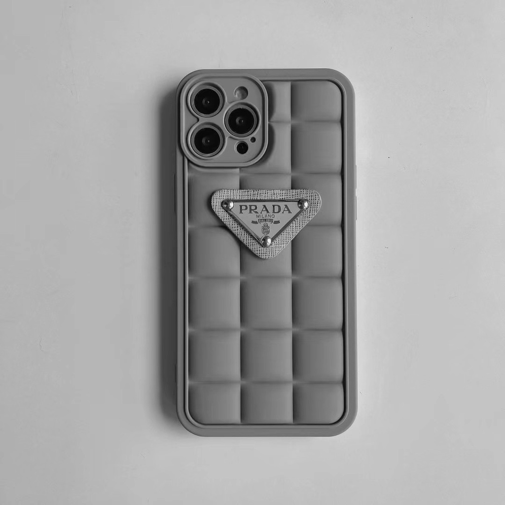 Ốp Điện Thoại In Logo Prada Cao Cấp Cho iphone 14 pro max 13 pro max 12 pro max 11 pro max xs max xr x
