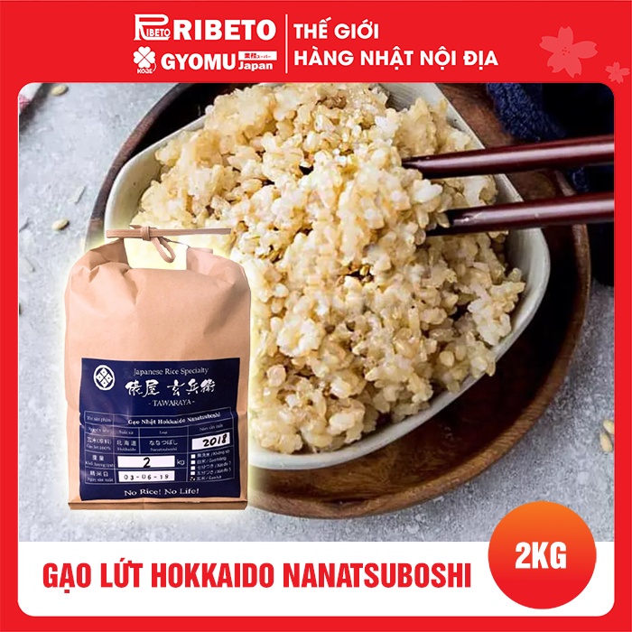 GẠO LỨT 2KG - GạO NHậT HOKKAIDO NANATSUBOSHI