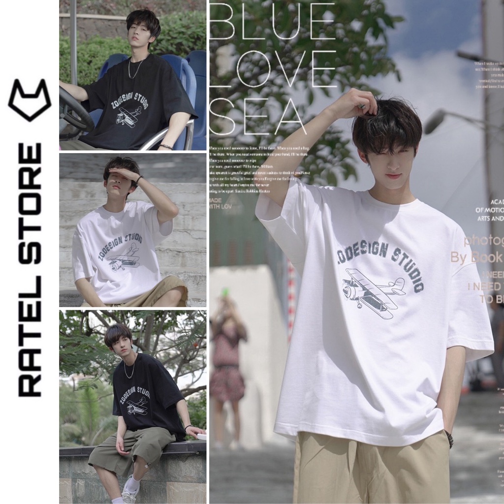 Áo Thun Local Brand T-Shirt ZODESIGN MÁY BAY UNISEX NAM NỮ FORM RỘNG