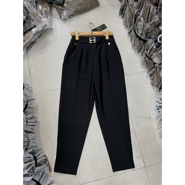 quần baggy vải cạp H