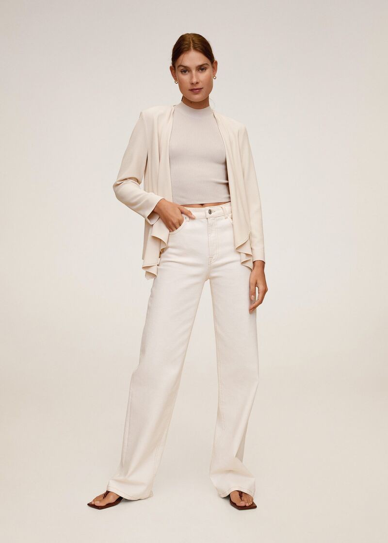 Áo khoác nhẹ, không nút, tay dài MNG | BigBuy360 - bigbuy360.vn