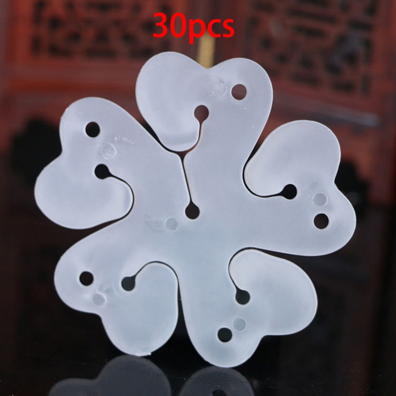 Set 10 Kẹp Giữ Bong Bóng Trang Trí Tiệc Sinh Nhật/Đám Cưới Kiểu Dáng Mới