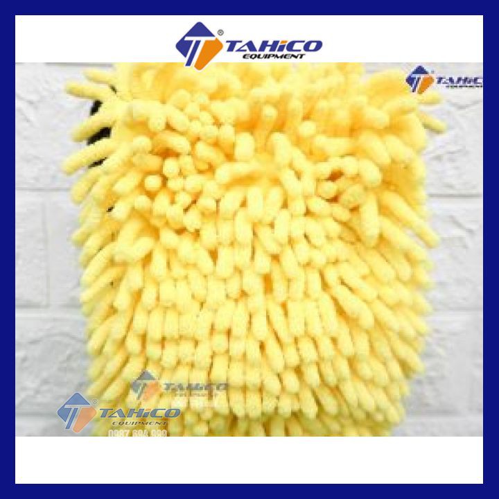 Găng tay rửa xe ô tô ⚡ CHÍNH HÃNG ⚡ Găng tay Maxshine chất liệu nhung sợi Microfiber siêu bền, thân thiện môi trường