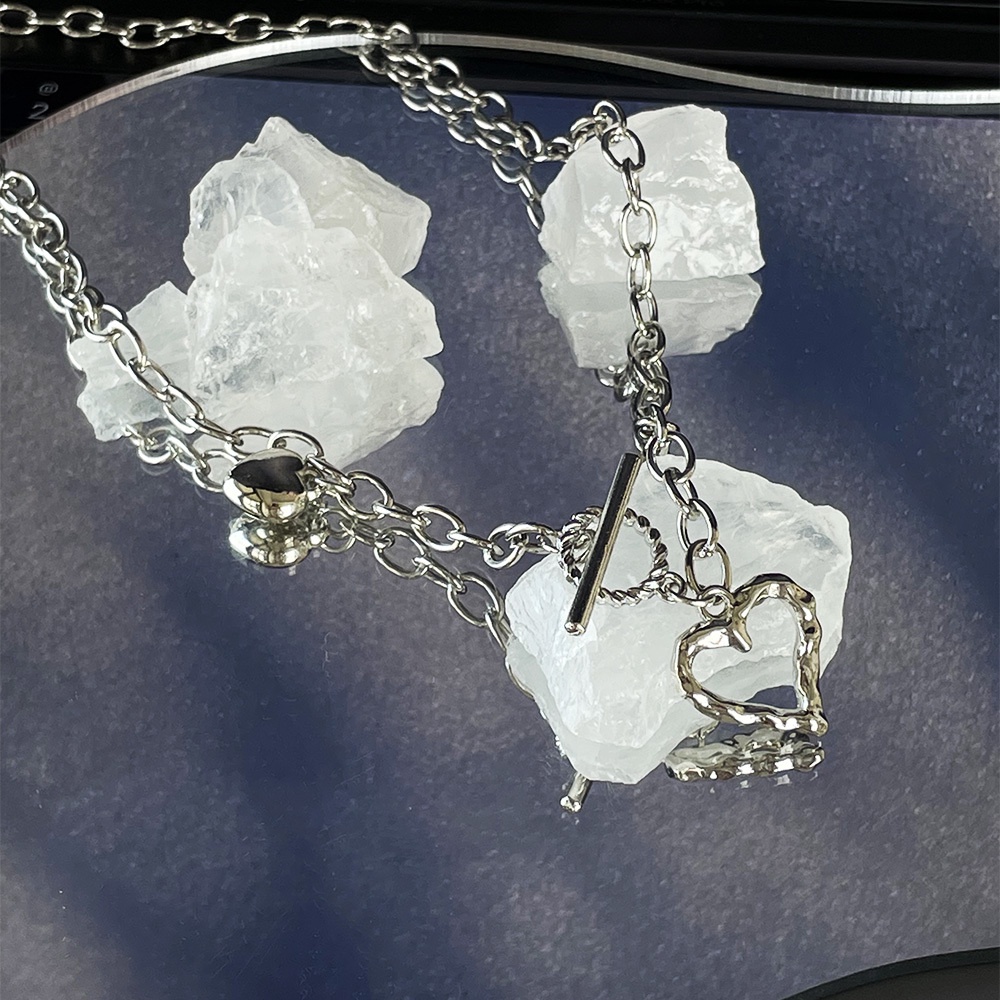 Vòng cổ Hình Trái Tim Phong Cách Âu Mỹ Thời Trang Cho Nữ