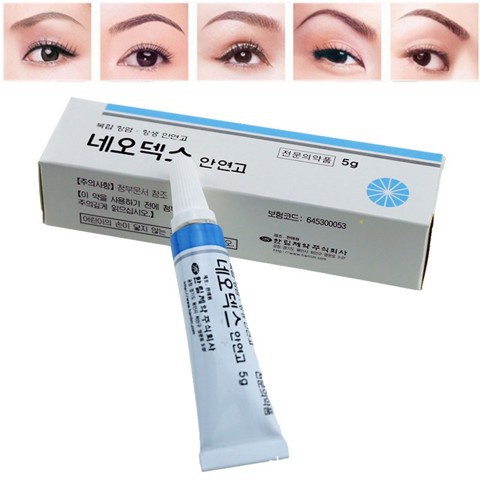 Bộ 5 tip Kem Giảm Sưng Chống Viêm Tức Thì Neodex - Kem chống sưng môi mí sau xăm Hàn Quốc