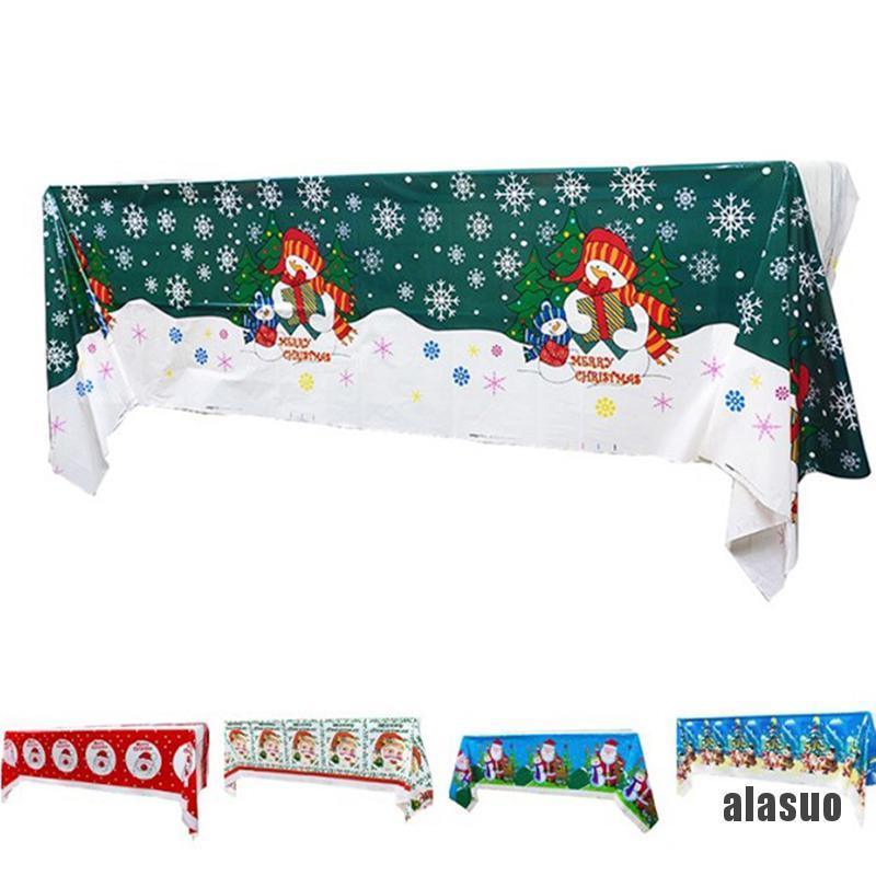 Khăn Trải Bàn Ăn Họa Tiết Ông Già Noel Dễ Thương Kích Thước 108X