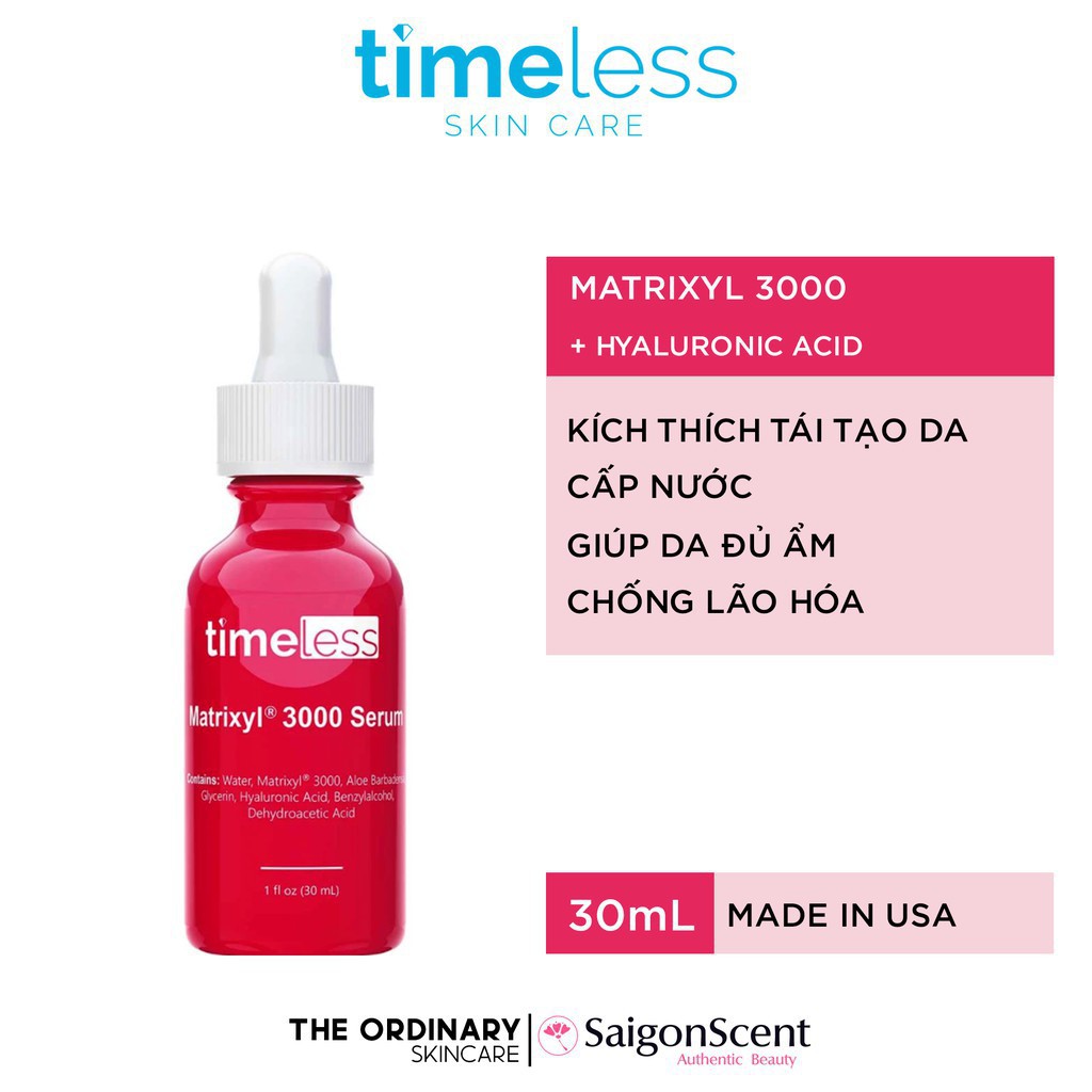 Tinh chất chống lão hoá Timeless Matrixyl 3000™ ( 30mL )