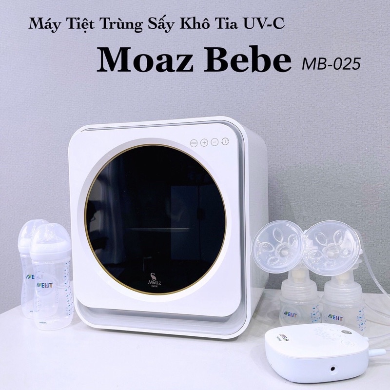  Máy Tiệt Trùng Sấy Khô Tia UV-C Moaz Bebe MB-025