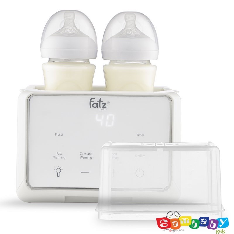 MÁY HÂM SỮA TIỆT TRÙNG ĐIỆN TỬ DUO 3 PLUS FATZ BABY- FB3094TK