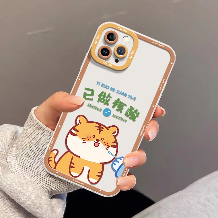 Ốp Điện Thoại TPU Dẻo Trong Suốt Họa Tiết Hoạt Hình Dễ Thương Cho IPhone 13 12 Pro Max 11 XS XR X 8 7 6S Plus