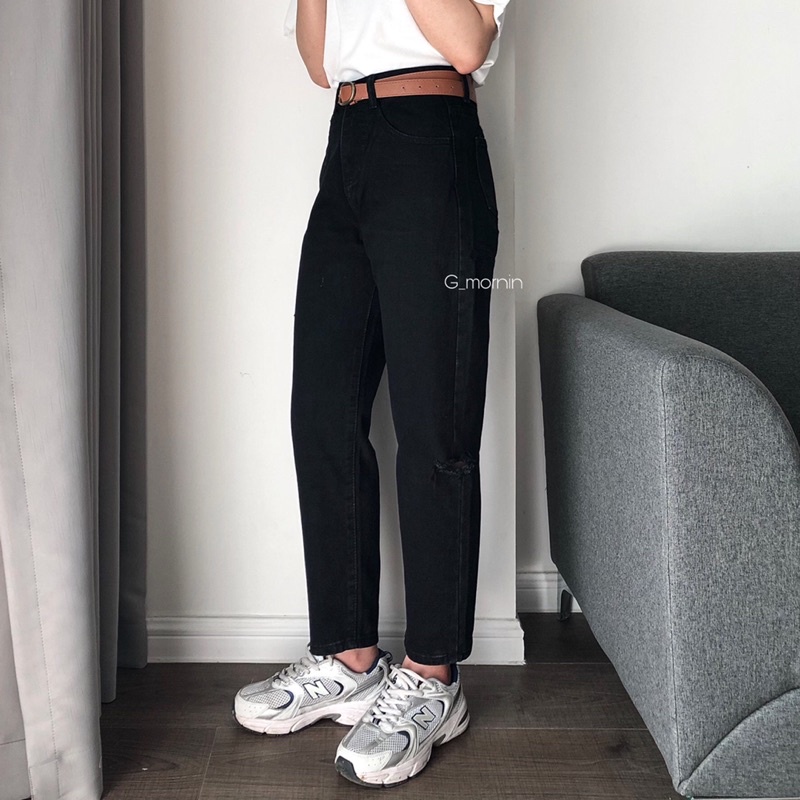 Quần jeans đen QJJ9082